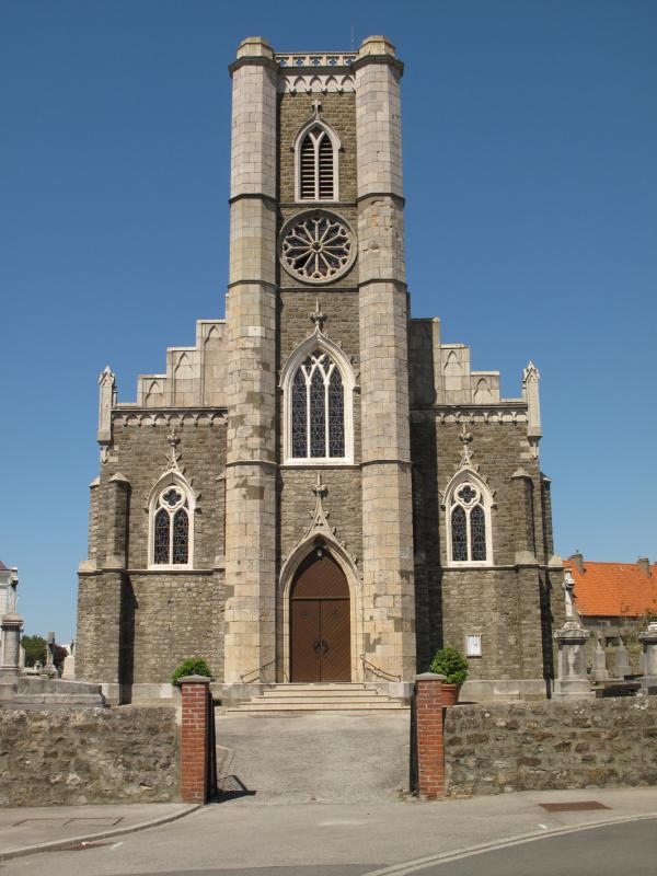 L' église de  Saint-Martin-Boulogne.