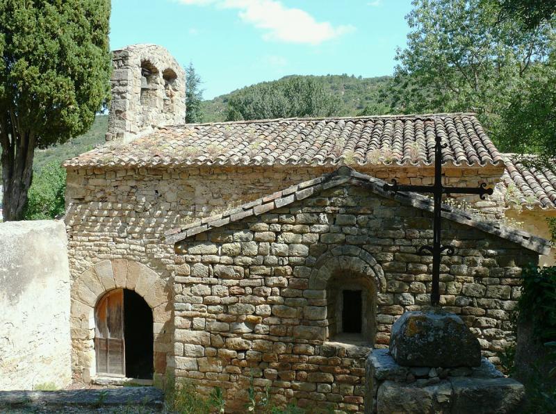 Église Saint-Martin de Saint-Martin-des-Puits, dans le département de l'Aude.