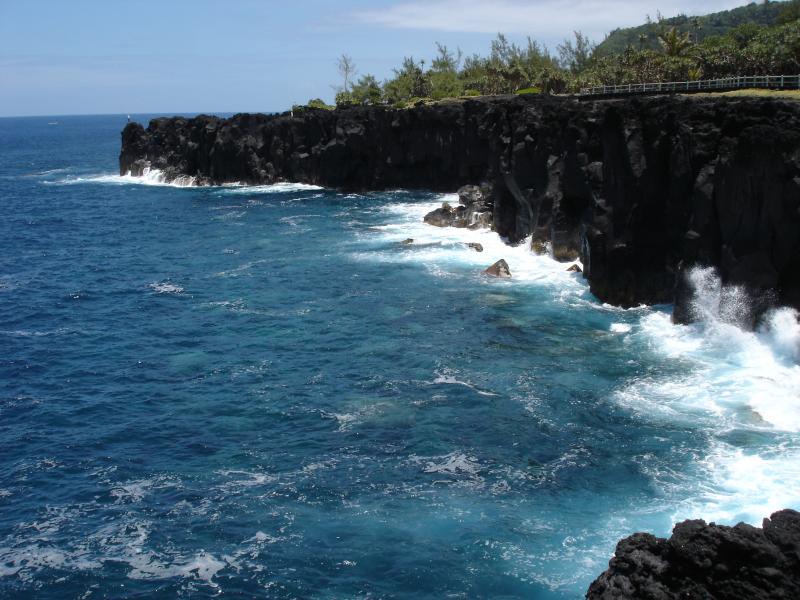 Le Cap Méchant à Saint-Philippe, novembre 2004, La Réunion