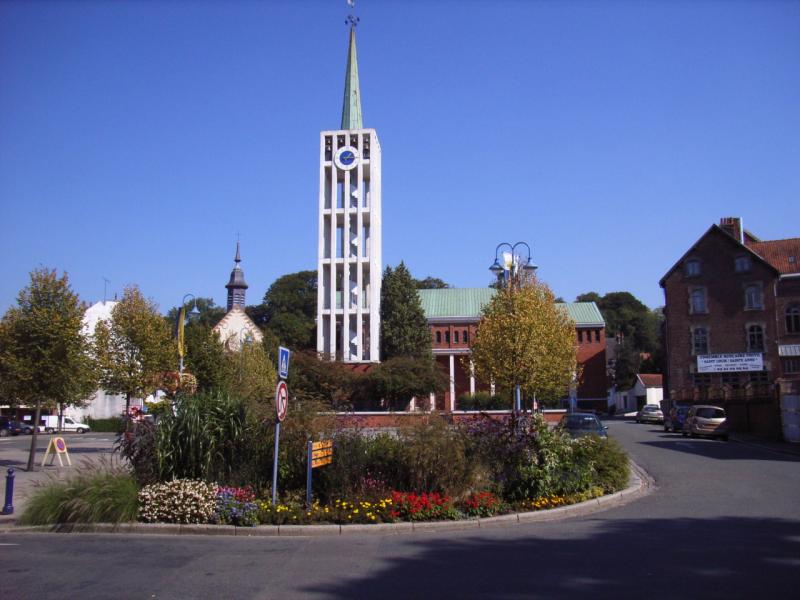  Léglise, place de Saint-Pol-sur-Ternoise, .