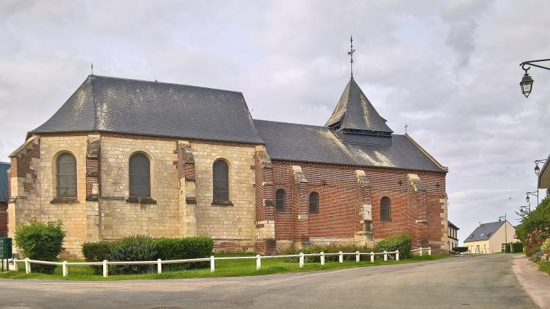 Puits-la-Vallée : l'église Notre-Dame et Saint-Prix.