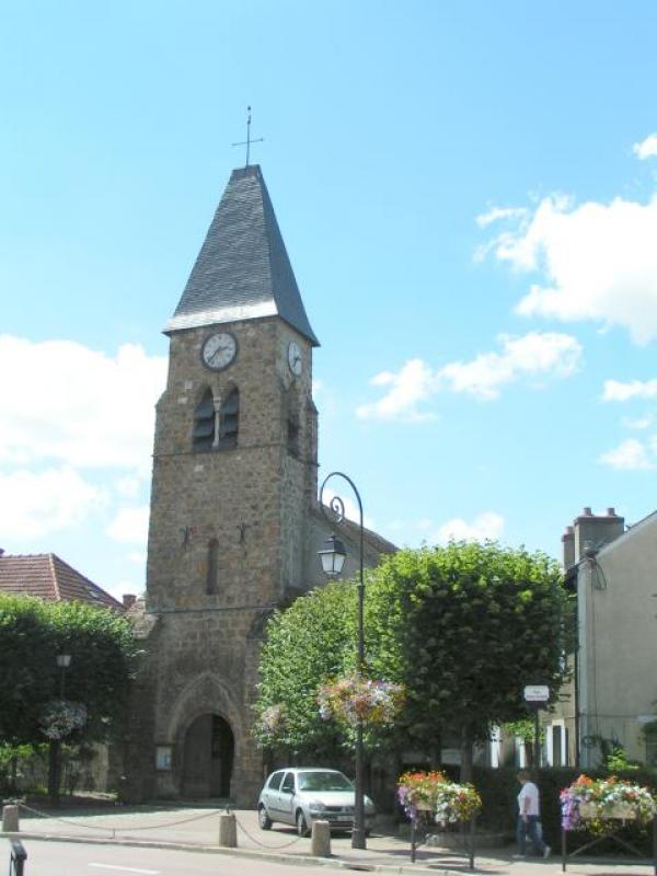 L'église de Saint-Rémy-lès-Chevreuse.