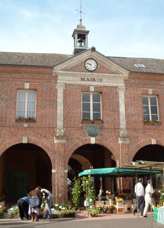  La mairie du Sap, dans le département de l'Orne.
