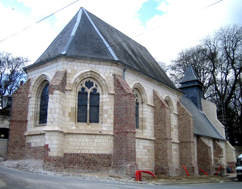 Photo de l'église Notre-Dame-de-la-Nativité, en région Hauts-de-France.