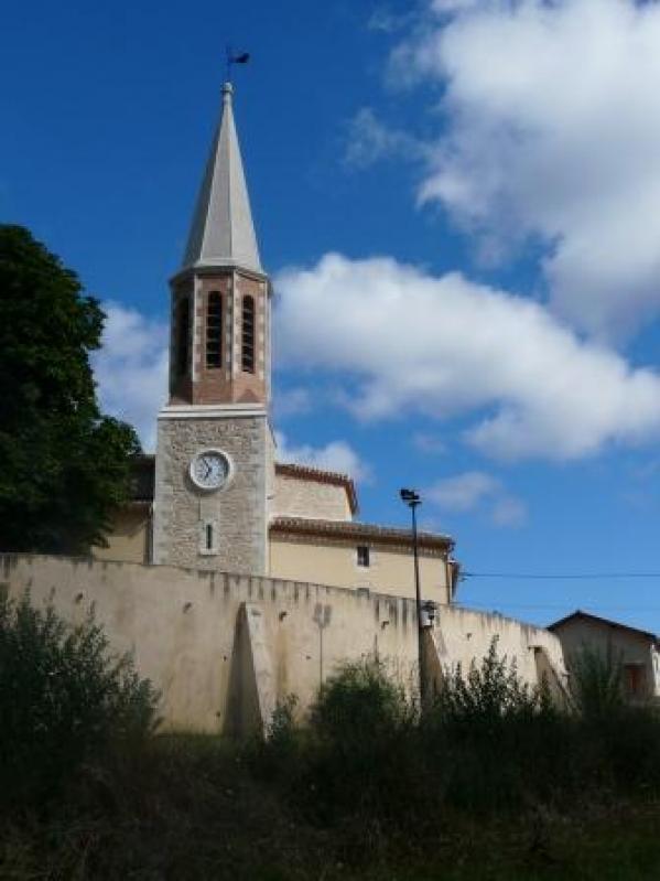 L'église Saint-Jean-Baptiste à Serviès, dans le département du Tarn.