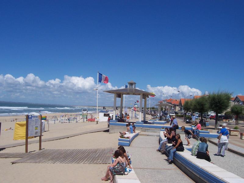 La plage de Soulac-Nord.