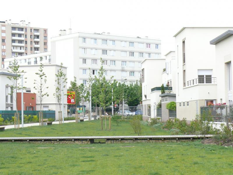 Photo d'un quartier de la commune de Stains.