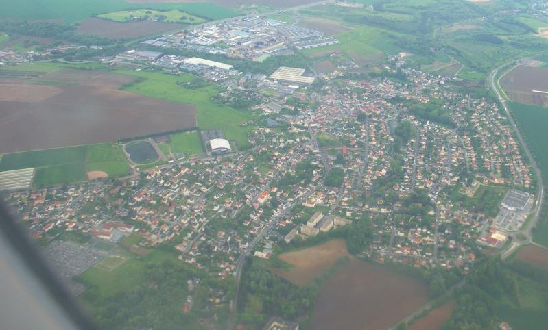 Vue d'avion de 'Le Thillay