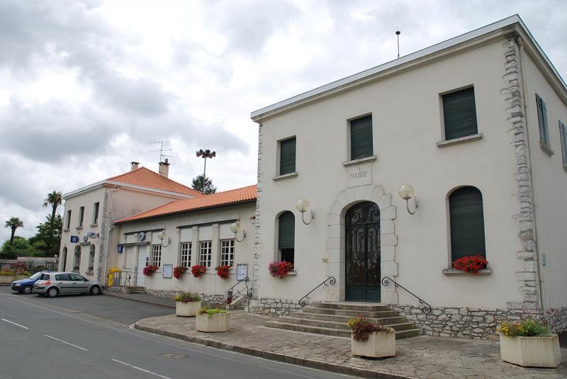 Mairie de la commune d'Urt, dans le département de la Nouvelle-Aquitaine.