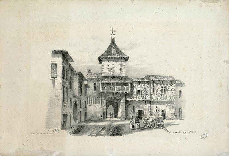 Gravure d'Eugène de Malbos.