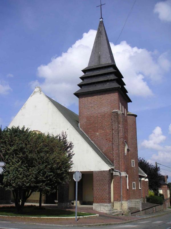 L'église Saint-Miche, de la vallée-au-Blé.