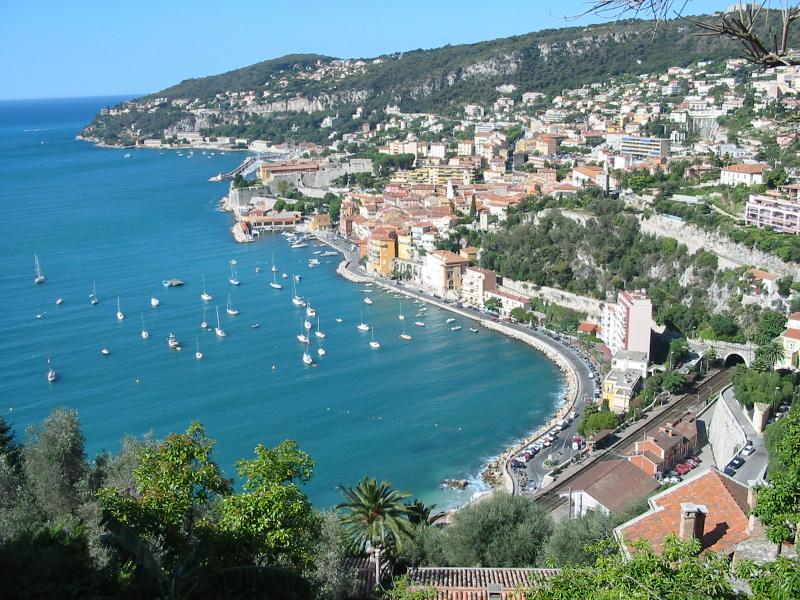 Vue de Villefranche-sur-Mer.