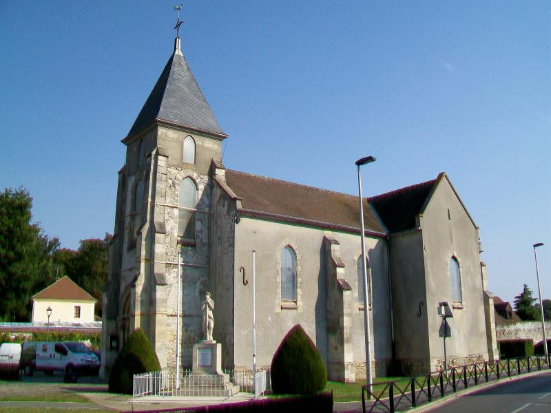  L'église Saint-Germain-d'Auxerre.