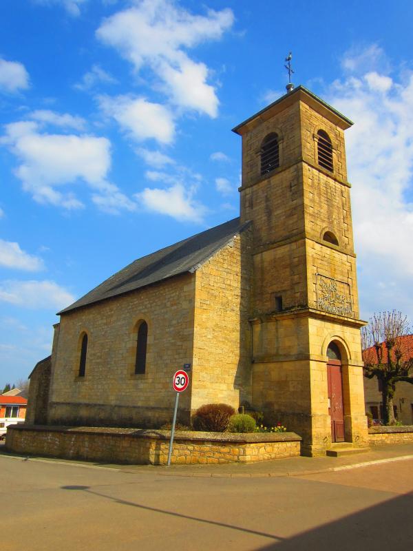  Église Saint-Étienne-Saint-Michel.