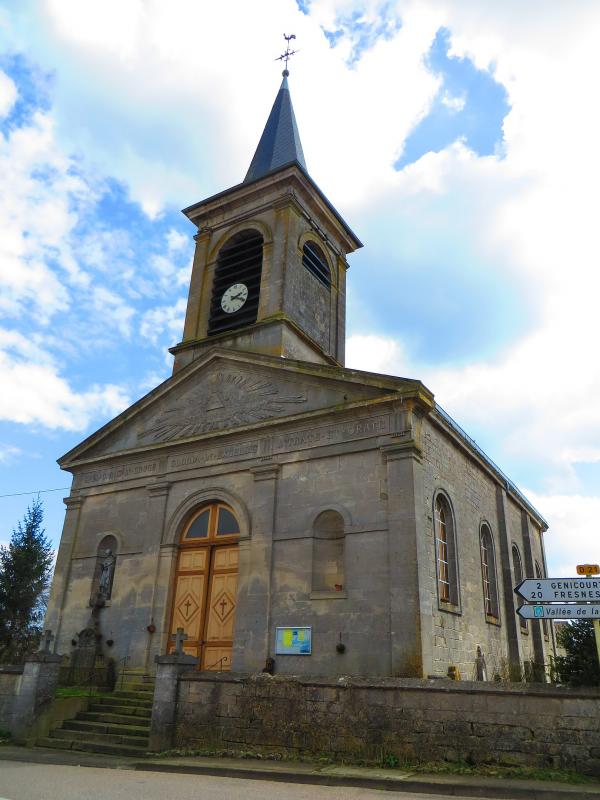 L'église Saint-Vanne.