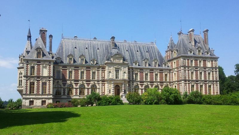 Château de Villersexel, dans le département de la Haute-Saône.