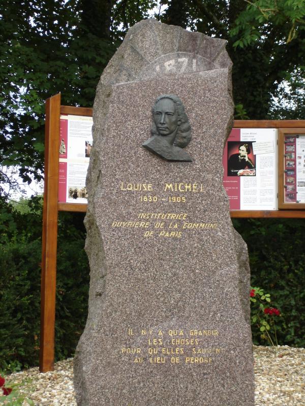 Monument à Louise Michel .
