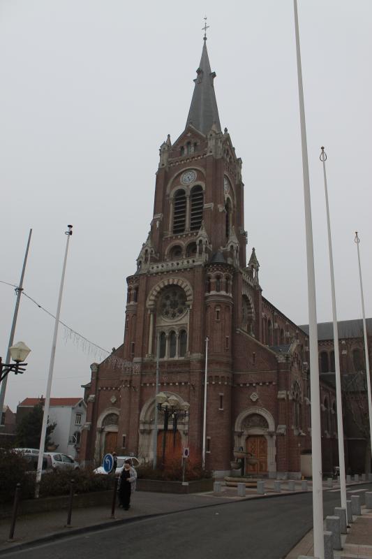 Photo de l'église Saint-Maclou, en région Hauts-de-France. 