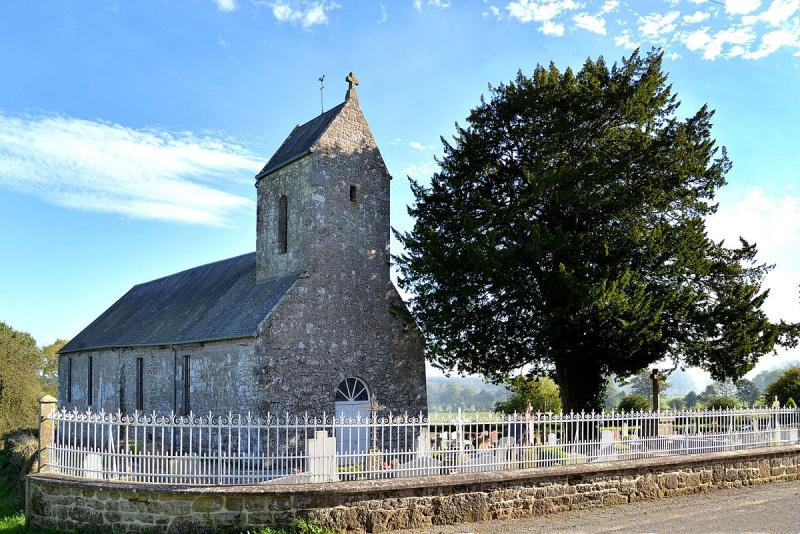 L'église Saint-Taurin aux Yveteaux, dans le département de l'Orne.