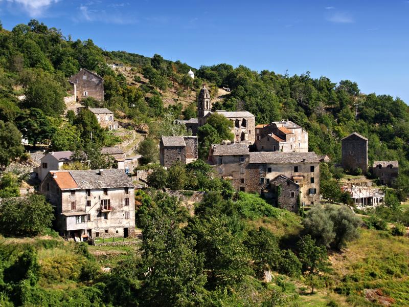  Vue du centre du village.