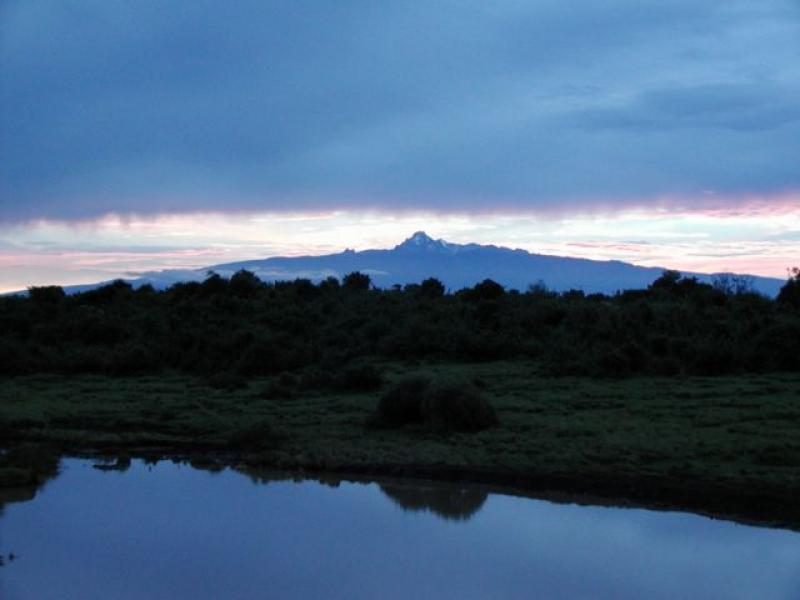 Mont Kenya.