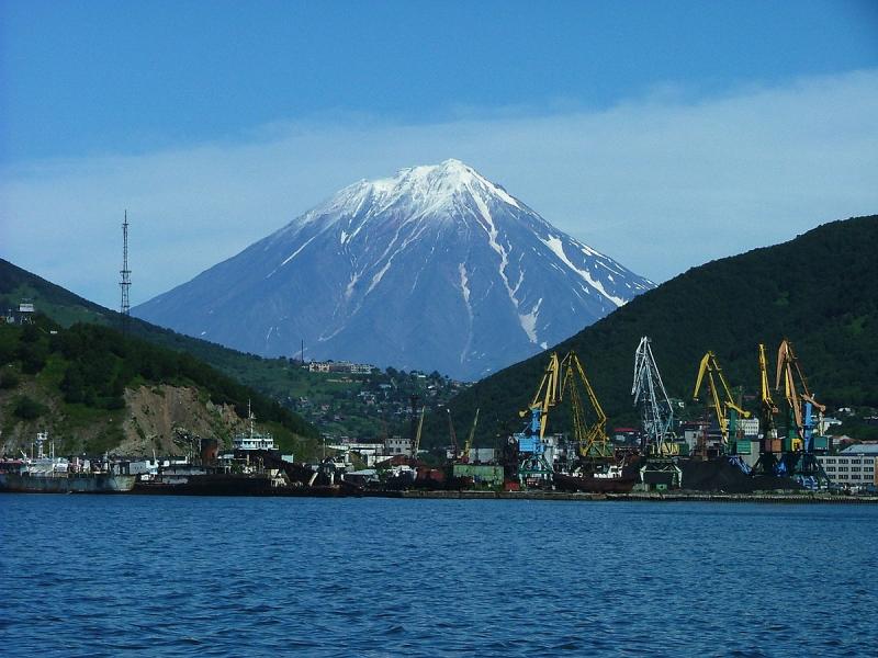 Volcan Koryaksky.