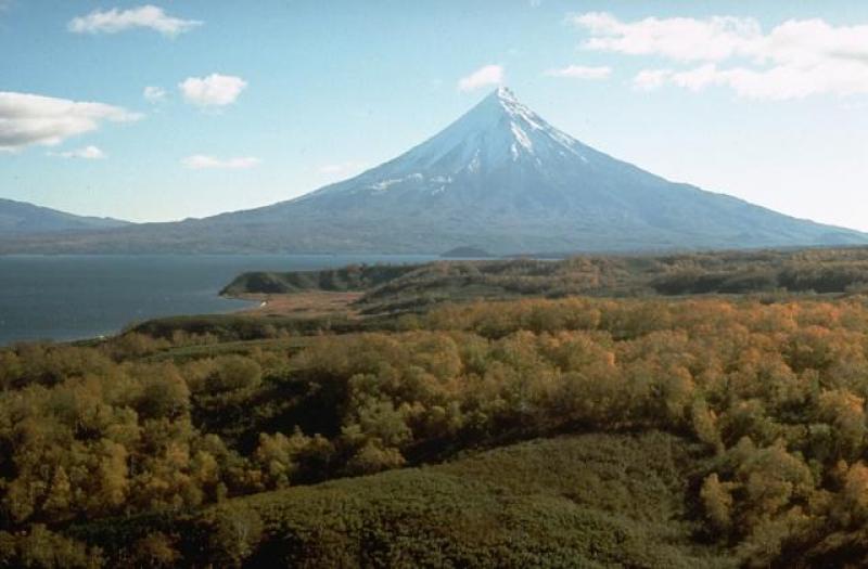 Volcan Kronotsky.