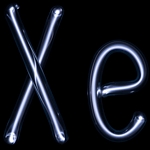  image de l'élément chimique Xénon