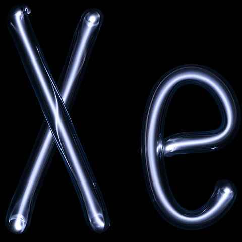 Enseigne au Xénon.