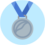 Une médaille d'argent
