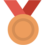 Une médaille de bronze