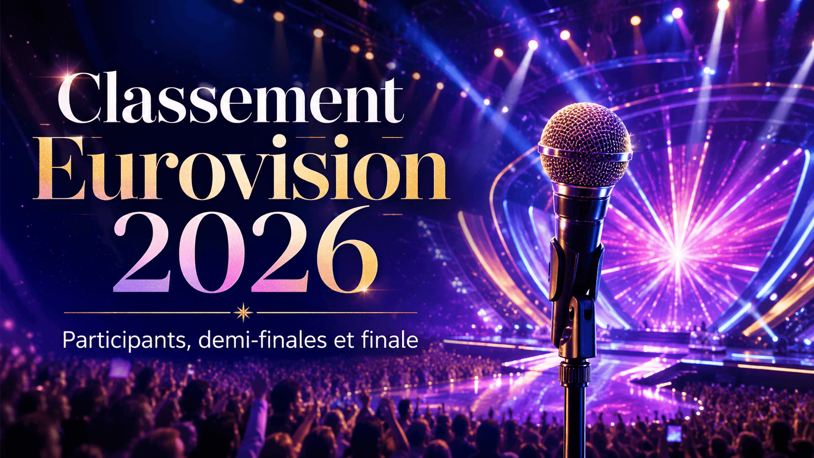 Classement Eurovision 2026 : résultats, points et gagnant