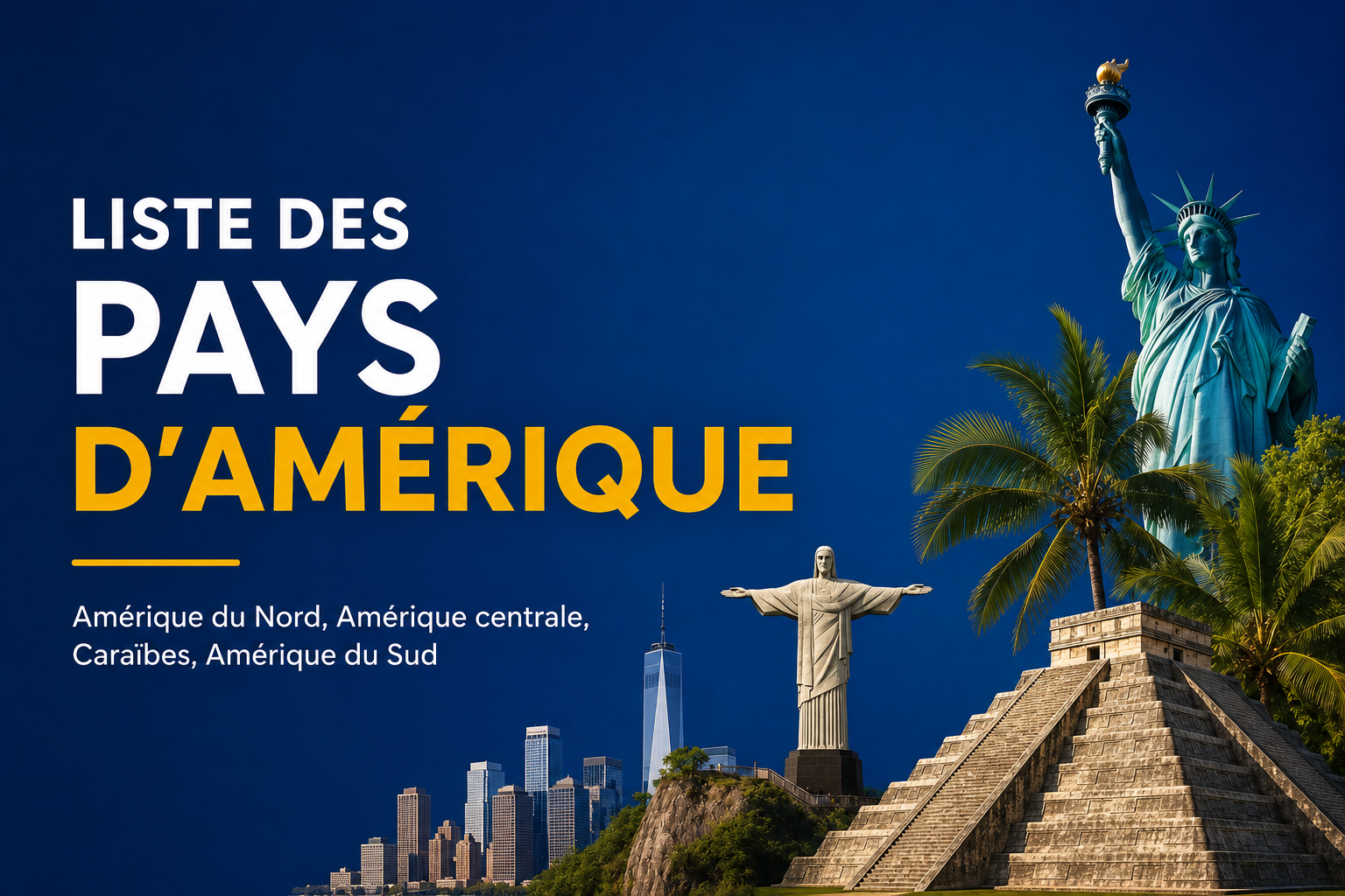 Liste des pays d’Amérique