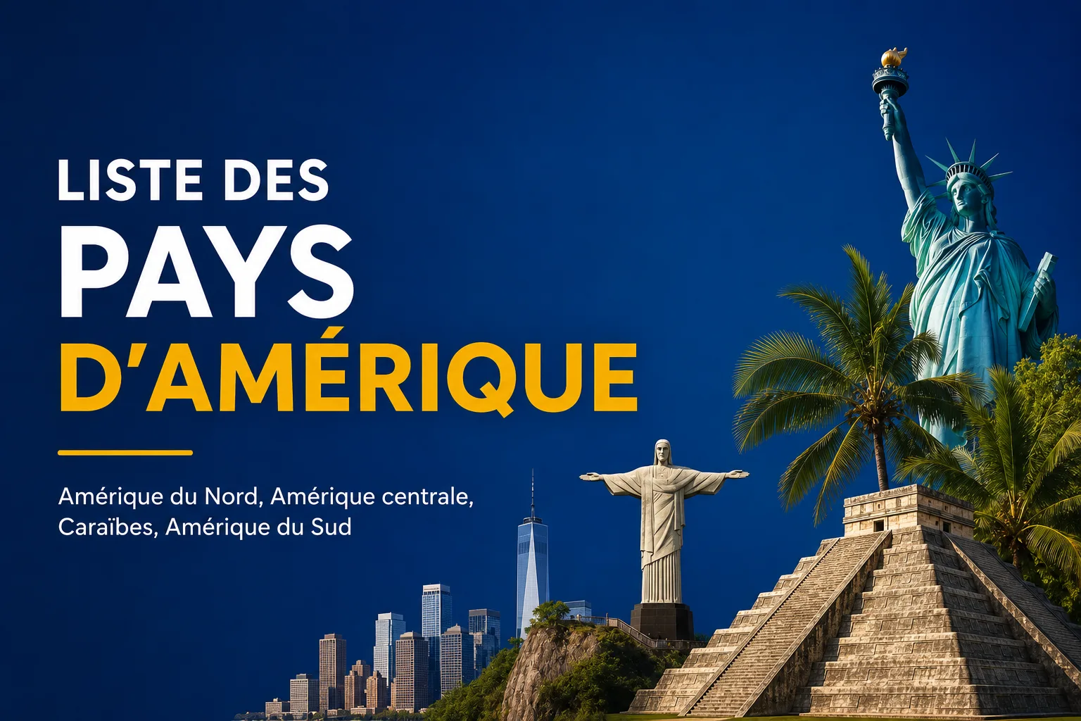 Liste des pays d’Amérique