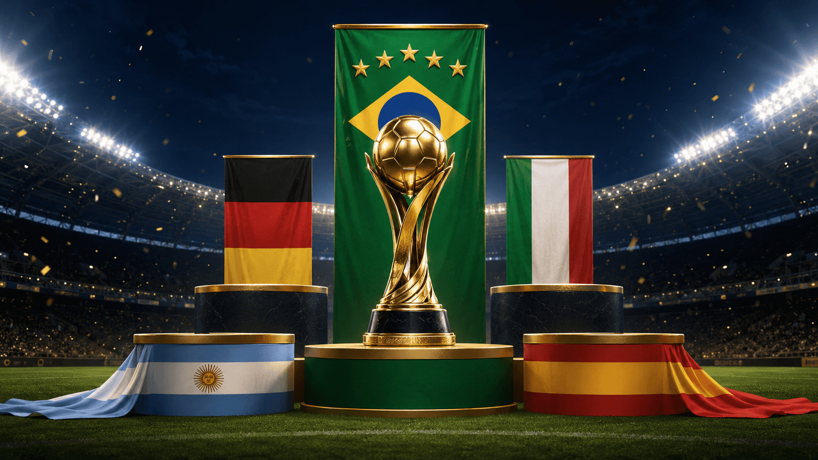 Quel pays a gagné le plus de Coupes du monde de football ? Classement 2026