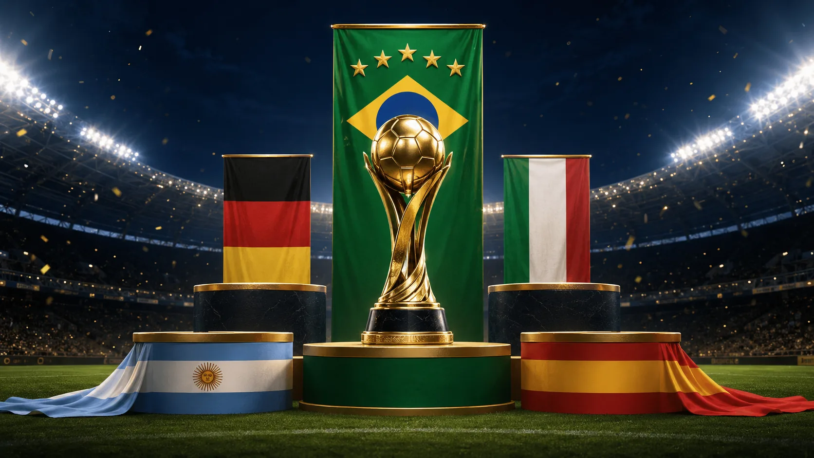Quel pays a gagné le plus de Coupes du monde de football ? Classement 2026